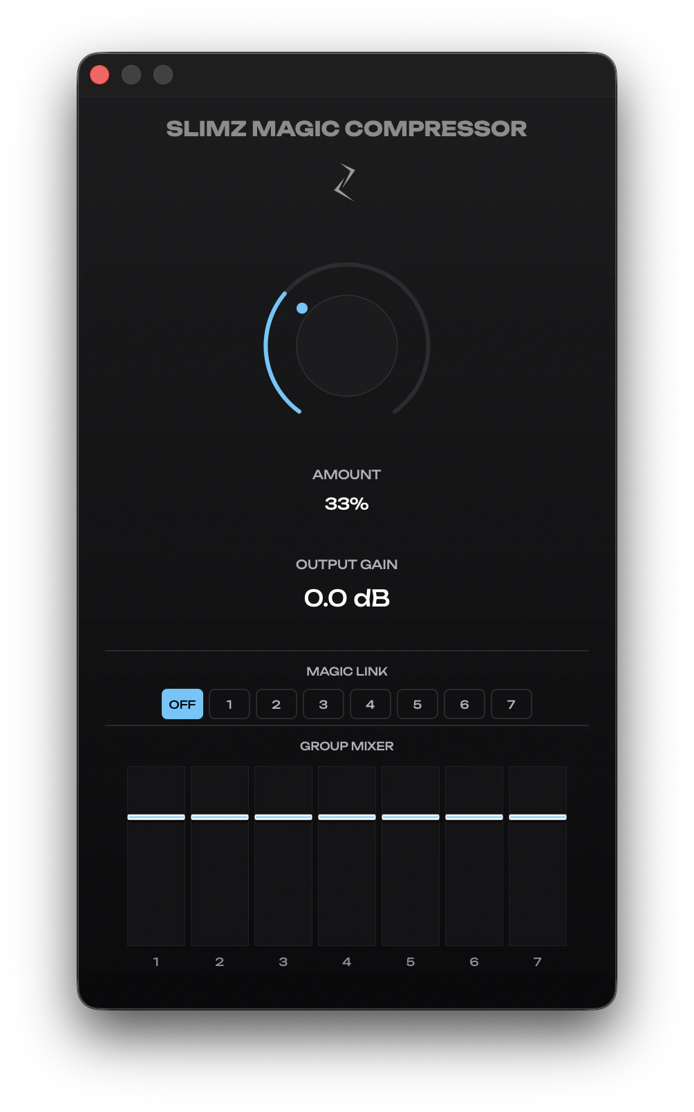 SLIMZ MAGIC COMPRESSOR interface