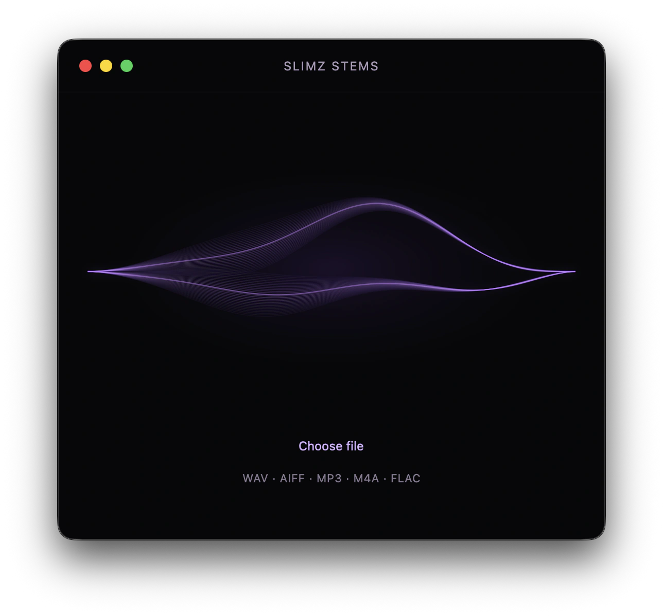 SLIMZ STEMS interface