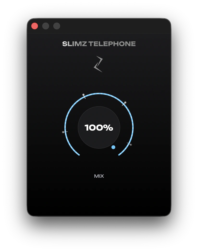 SLIMZ TELEPHONE interface