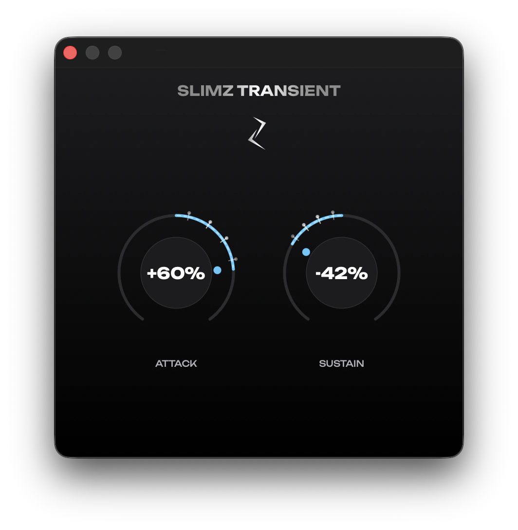 Интерфейс SLIMZ TRANSIENT