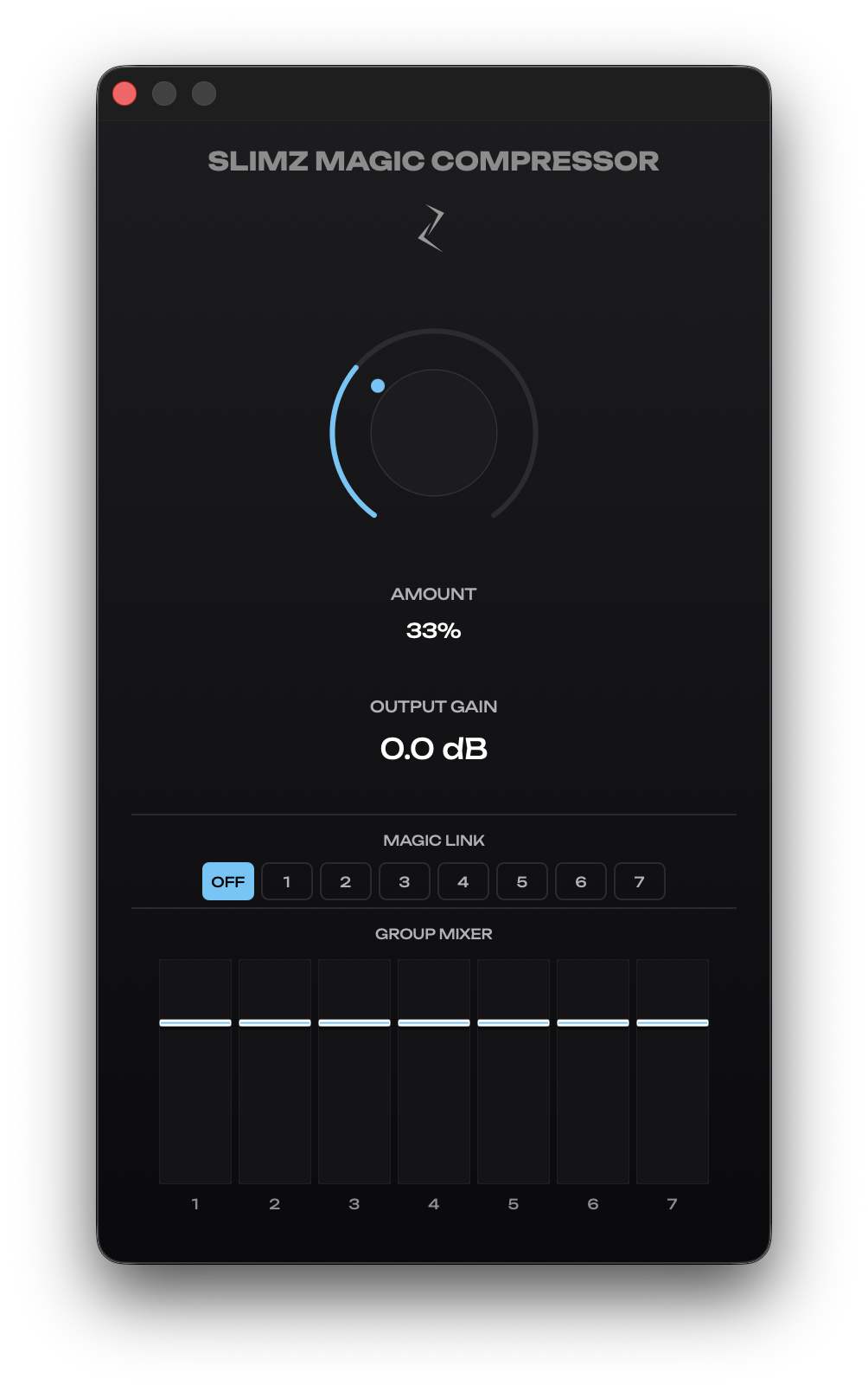 Интерфейс SLIMZ MAGIC COMPRESSOR